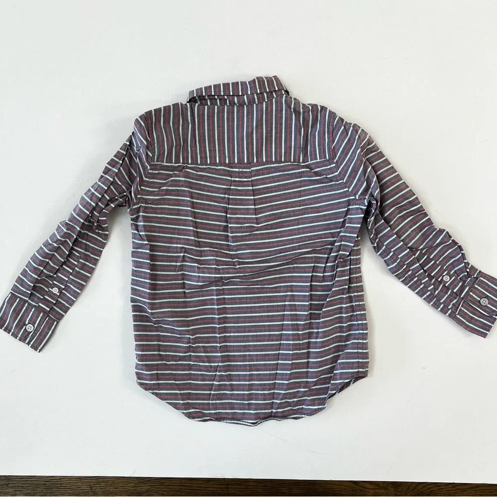 ✨5 for $25✨ Rockets of Awesome Classic Red and Blue Button Down Shirt